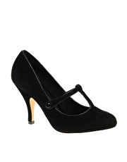 ASOS STRAWBERRY T Bar Suede Court Shoe - 2