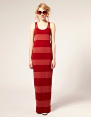 ASOS Stripe Vest Maxi Dress