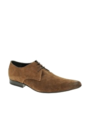 ASOS Suede Centre Seam Pointed Shoes
