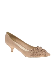 ASOS SWEET Multi Bow Kitten Court Shoes