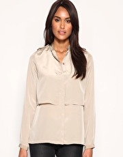 ASOS Tab Shoulder Layered Shirt