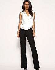 ASOS Tailored Bi-Stretch Bootflare Trousers