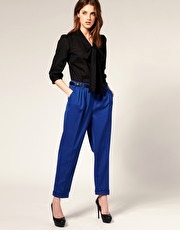 ASOS Tailored Low Slung Mans Peg Leg Trouser