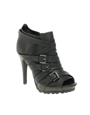 ASOS TOUCAN Heavy Sole Strappy Shoeboot