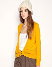 ASOS Tulip Cropped Cardigan