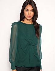 ASOS Twist Front Blouse