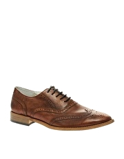 ASOS Vintage-Look Leather Brogues