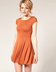 ASOS Waisted Seam Detail Dress