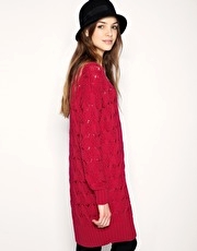 ASOS Wishbone Knitted Dress