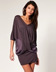ASOS Woven Hem T-Shirt Dress