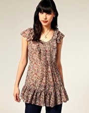 A|Wear Ditsy Floral Tunic