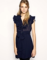 A|Wear Pleat Front Dress