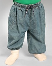 Baby Chambray Pants - 2