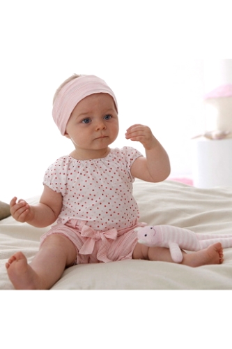 Babydress + hårband, flick