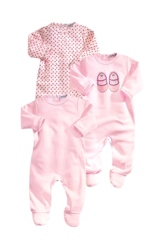 Babypyjamas, 3-pack