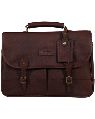 Barbour Leather Breifcase