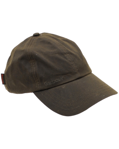 Barbour Wax Sports Cap Olive Olive One Size