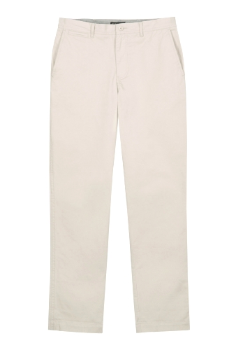 Beige Twill Carrot Fit Chinos by Lyle and Scott