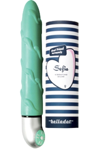 Belladot Sofia Vibrating Dildo Grön