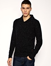 Ben Sherman Shawl Collar Jumper