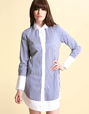 Ben Sherman Striped Shirt Dress
