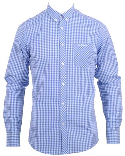 Ben Sherman Wiltshire Skjorta Nautical Blue