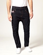 Bench Checked Arc Jeans