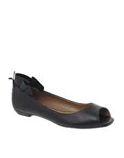 Bertie Seaatle Back Cuff Peep Toe Shoes