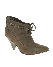 Bertie Tie Topline Ankle Bootie