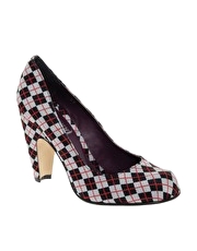 Beyond Skin Maggie Faux Suede Court Shoes