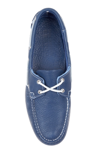 Bijou Blue Tumbled Leather Docksides by Sebago