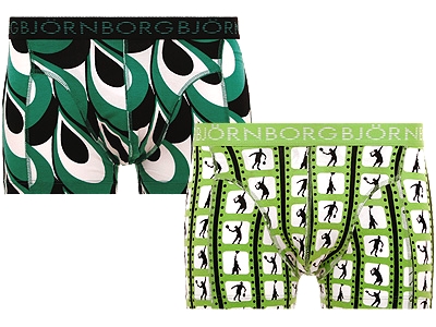 Björn Borg - 2-pack Blood Photo Green Trunk