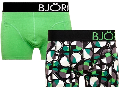 Björn Borg - 2-pack Prism Black Trunk