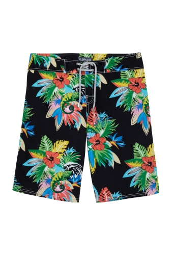 Black Cameleon Ocean Boardshorts by Vilebrequin