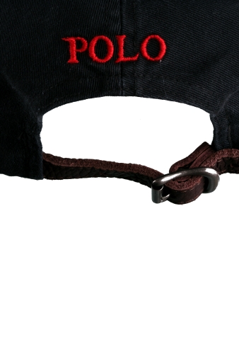 Black Classic Cap By Polo Ralph Lauren