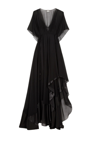 Black Comitma Maxi Dress by By Malene Birger