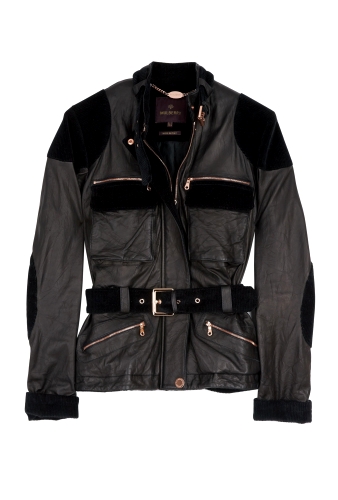Black Cord Trim Poacher by Mulberry