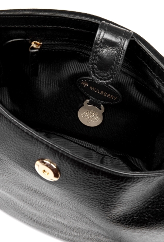 Black Daria Mini Satchel by Mulberry