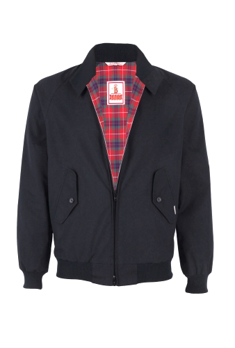 Black G9 MIE Classic Harrington by Baracuta
