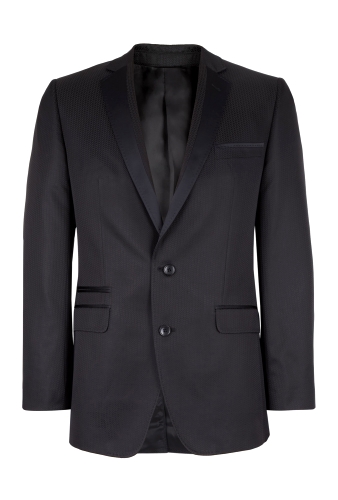 Black Jacquard Tuxedo Blazer by D&G Dolce & Gabbana