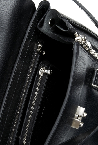 Black K C Top Handle Satchel by 3.1 Phillip Lim