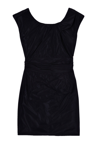 Black Karina Fitted Dress by Yarnie by Shin Choi