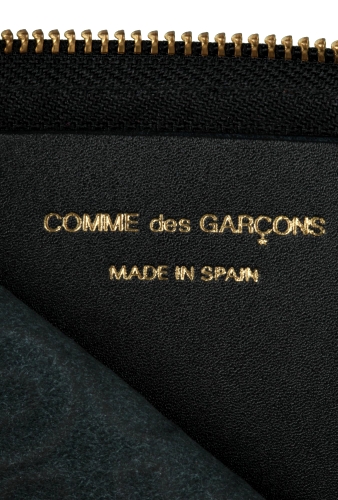 Black Numbers Small Coin Cash Wallet by Comme des Garcons Ac
