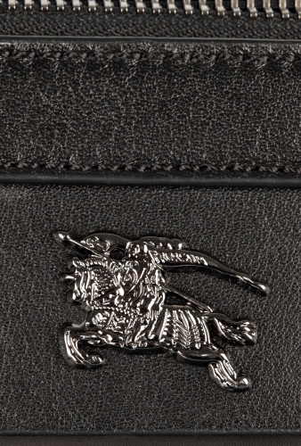 Black Nylon Buckley Tote Bag by Burberry