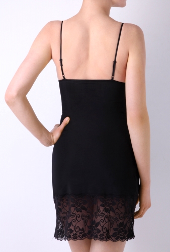 Black Peekaboo Control Slip by Yummie Tummie