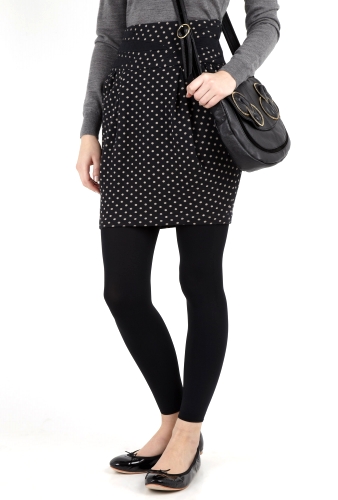 Black Pure Matt 100 Leggings by Falke