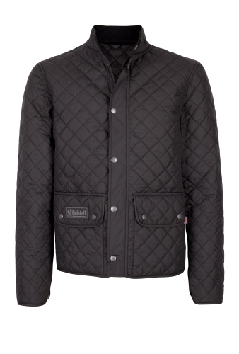 Black Quilted Body Warmer Jacket by Belstaff