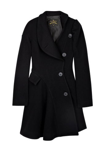 Black Storm Coat By Vivienne Westwood Anglomania