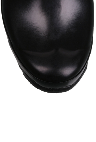 Black Tall Wellington Boots by Hunter