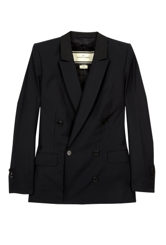Black Vaise Tailored Jacket by By Malene Birger